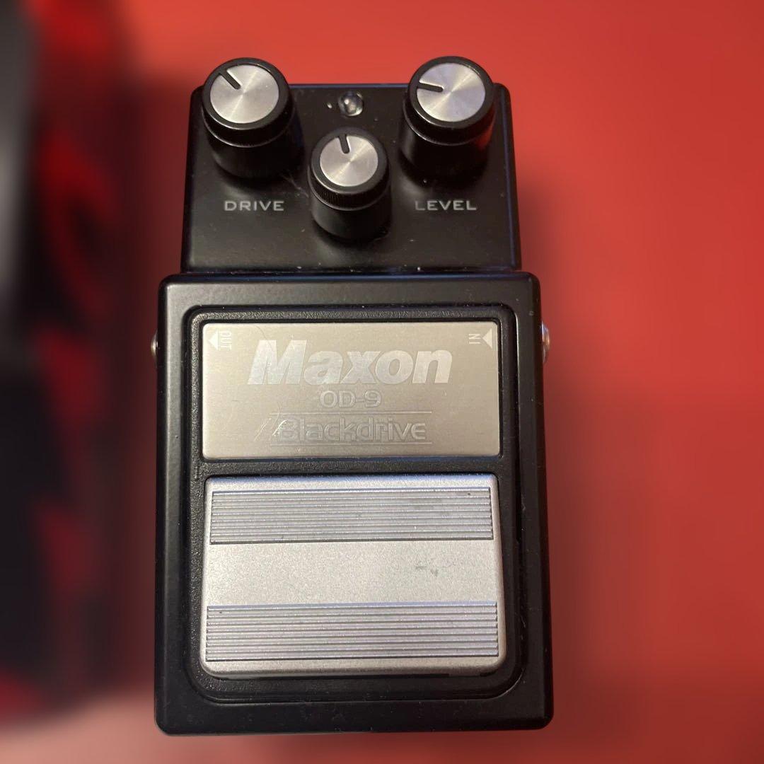 レア　エフェクター　MAXON OD-9 Black Drive 限定品