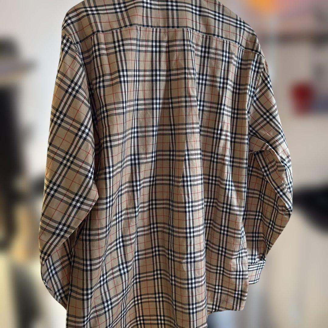 burberrys ノバチェック 長袖 シャツ