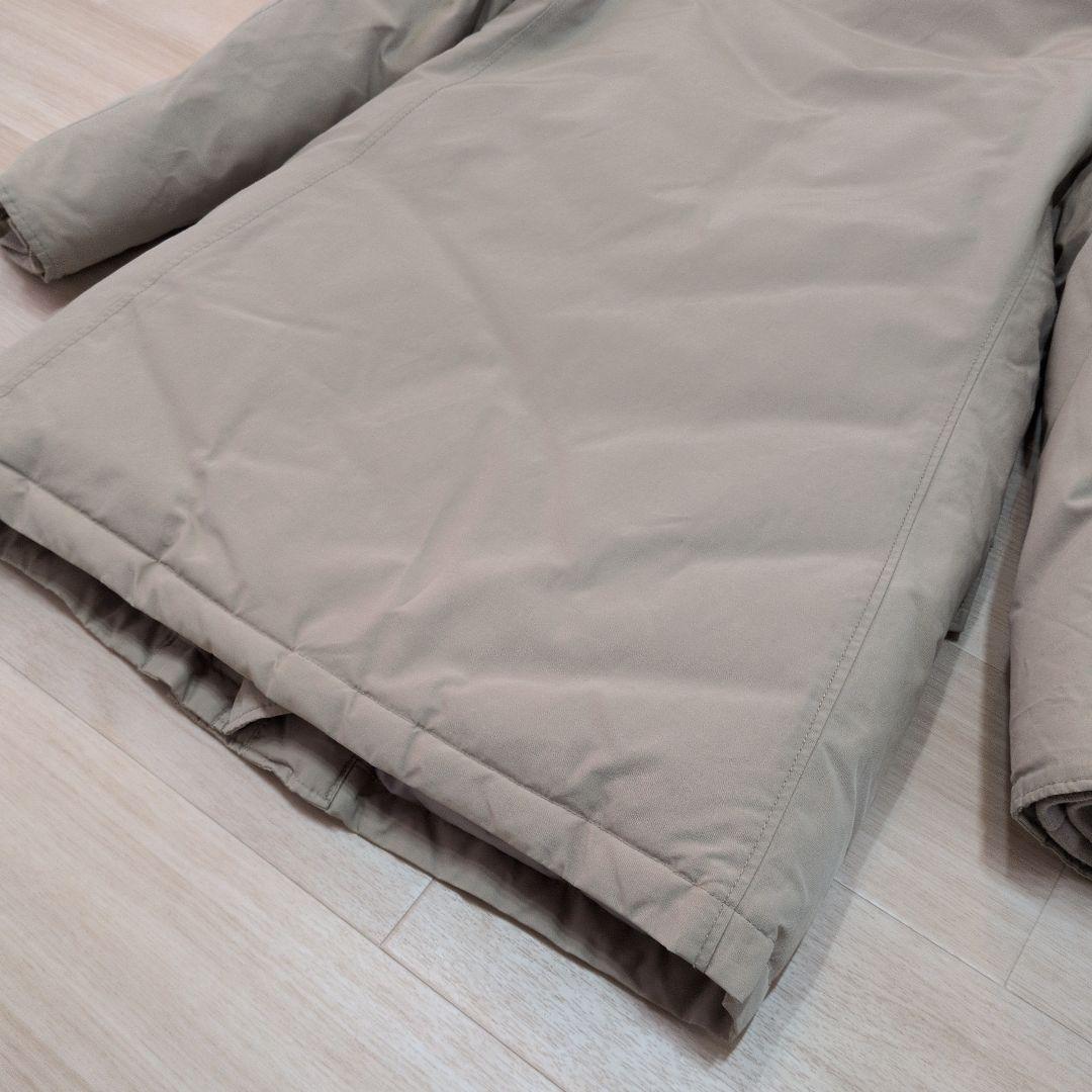 大特価✨ウールリッチ　ダウンジャケット　ベージュ　ファー　レディース　S