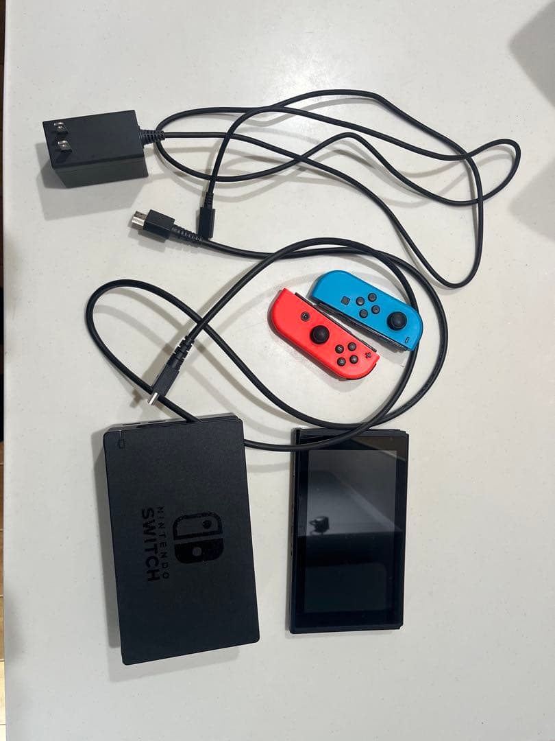 Nintendo Switch 本体セット 動作確認済み 箱ダメージあり