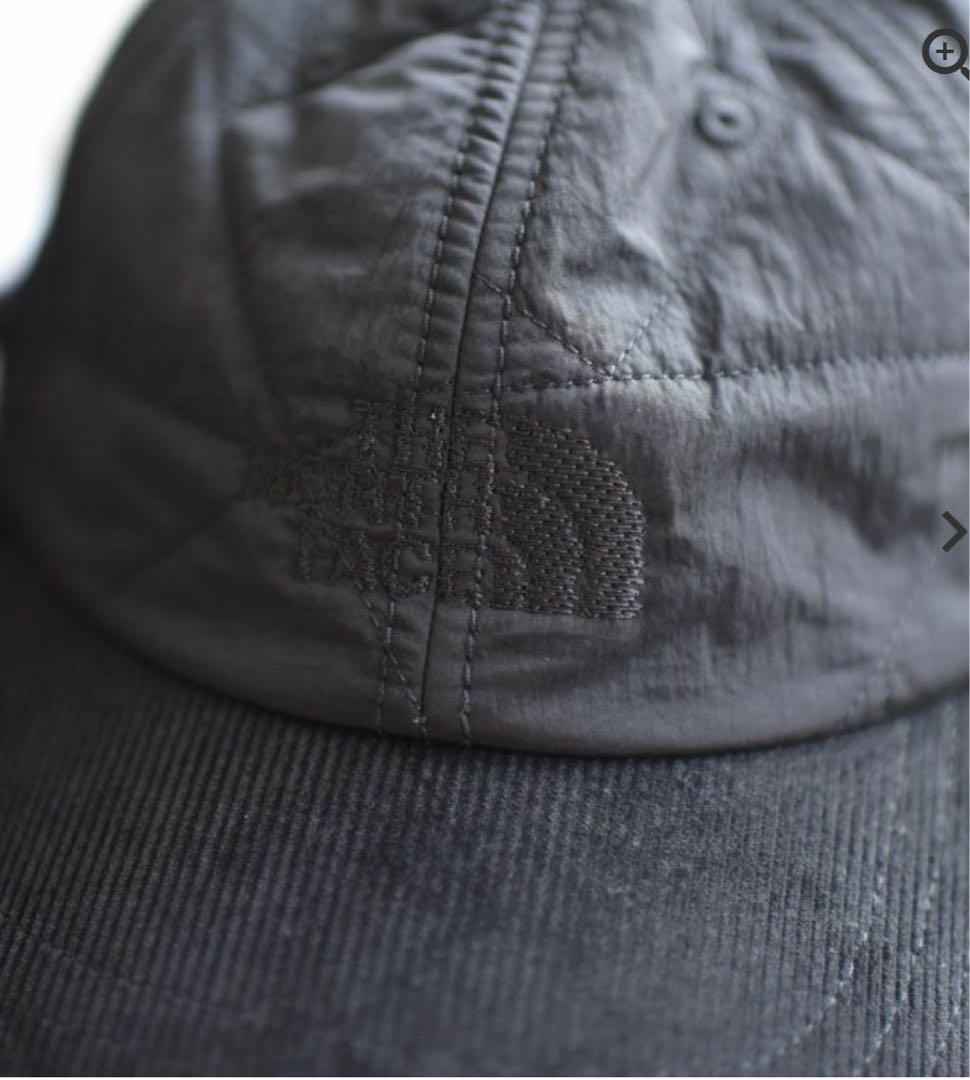 ノースフェイスパープルレーベル　キルティングキャップ