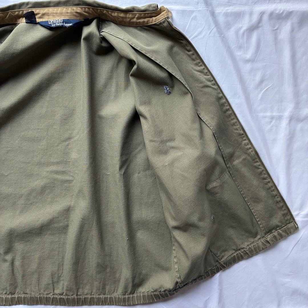 古着　90s　ポロバイラルフローレン　スウィングトップ　ハリントンジャケット