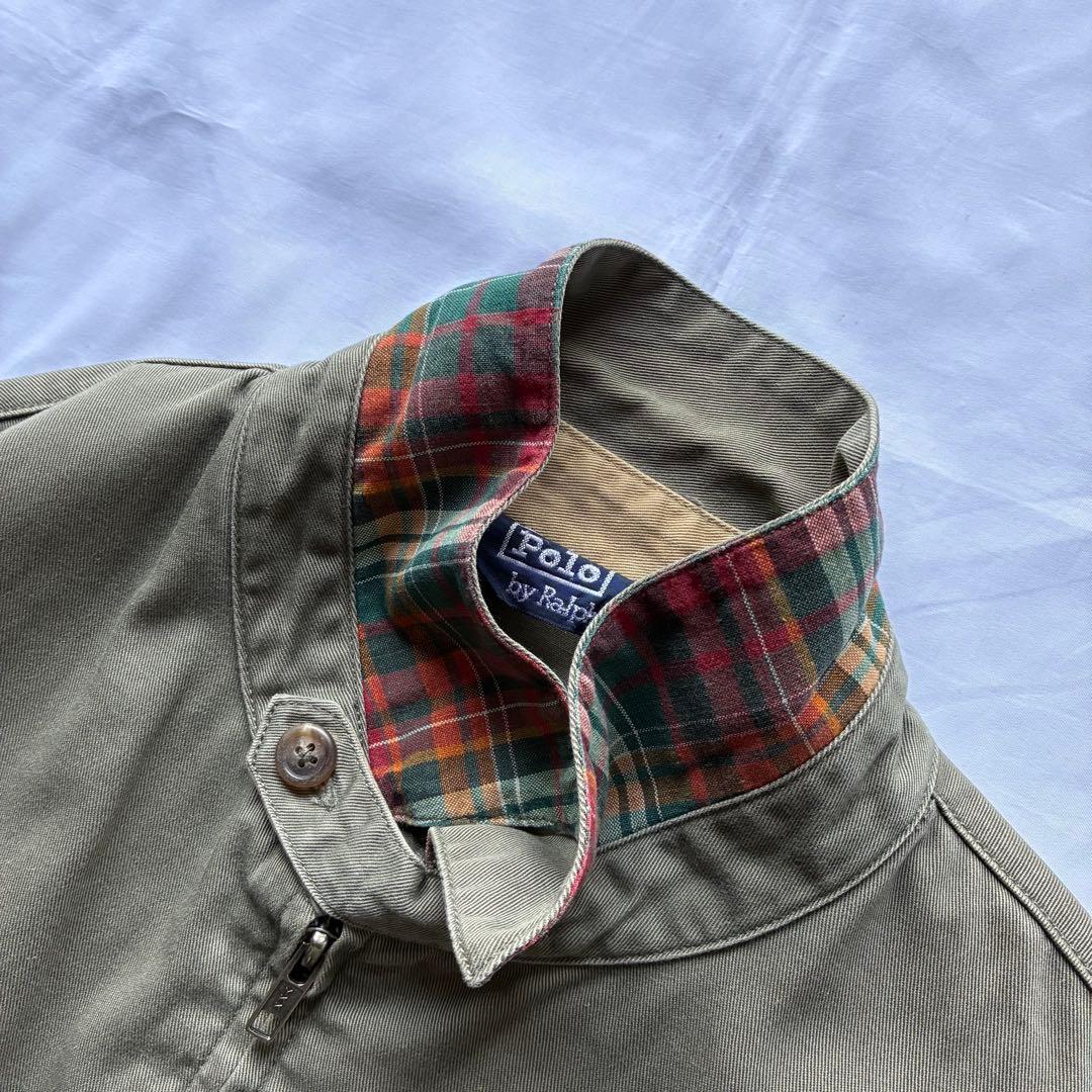 古着　90s　ポロバイラルフローレン　スウィングトップ　ハリントンジャケット