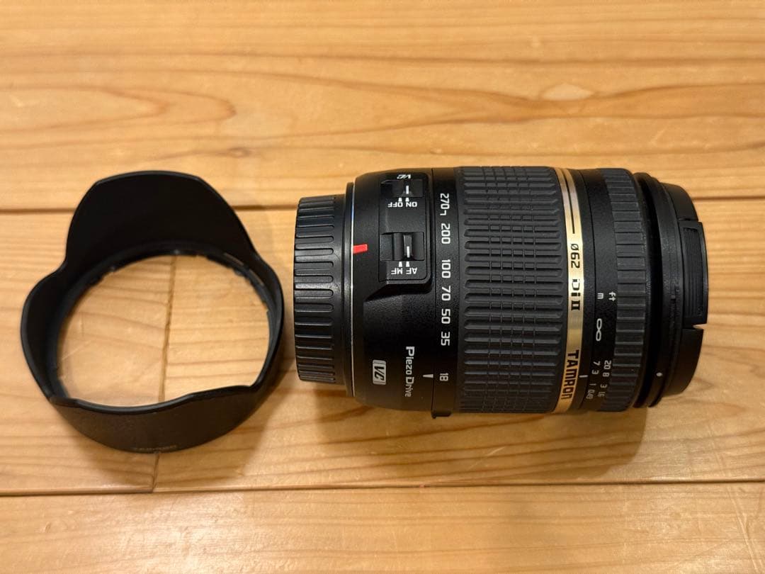 TAMRON 18-270mm F3.5-6.3キヤノン用 EFマウント