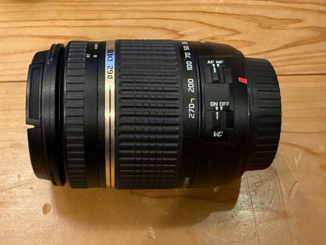 TAMRON 18-270mm F3.5-6.3キヤノン用 EFマウント