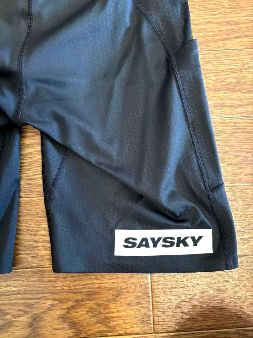 SAYSKY SAURUS ランニング ハーフタイツ メンズ XS 【超美品】