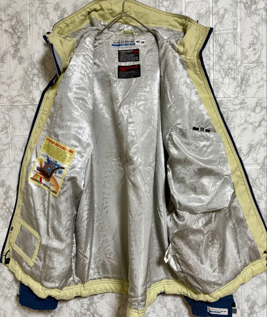 SALOMONサロモン　防水　スノボウェア　スキーウェア　メンズ　XL