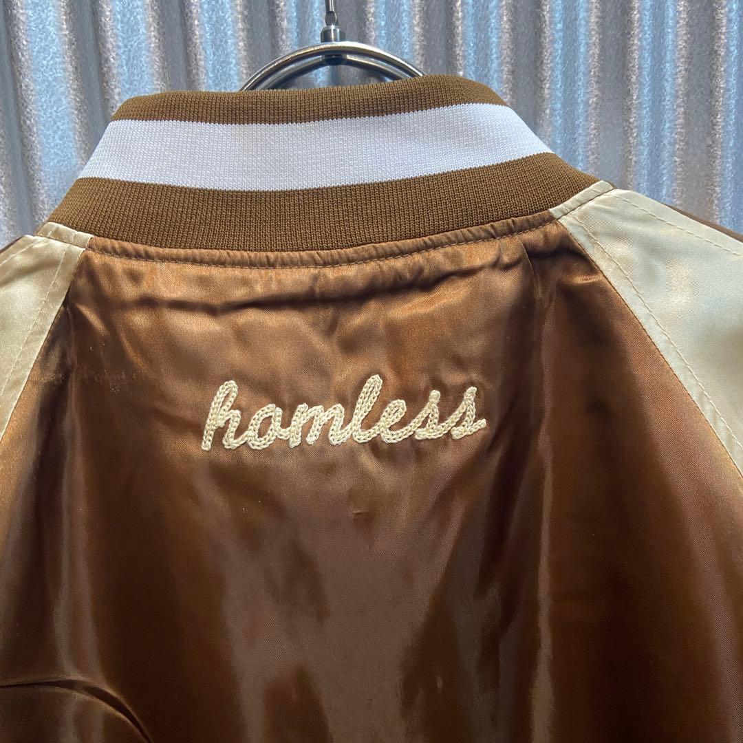 新品・未使用⭐️HOMLESS ホームレス スカジャン　XL