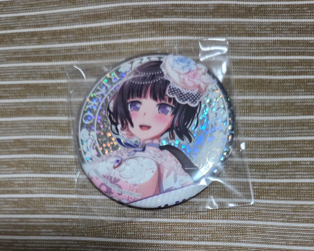BanG Dream!　Flamme Wasser　缶バッジ　白金燐子　セール♪