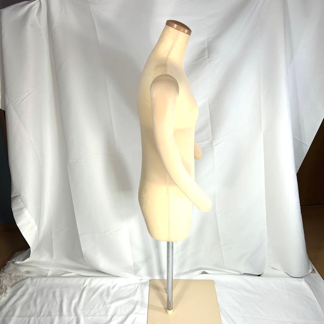 【送料無料】エコボディ トルソー 着付け 和装 高さ調整 腕付き マネキン