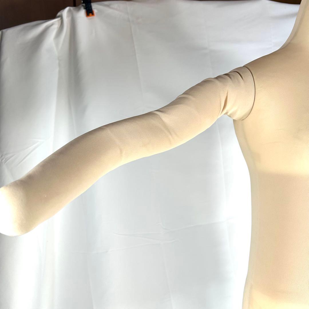 【送料無料】エコボディ トルソー 着付け 和装 高さ調整 腕付き マネキン