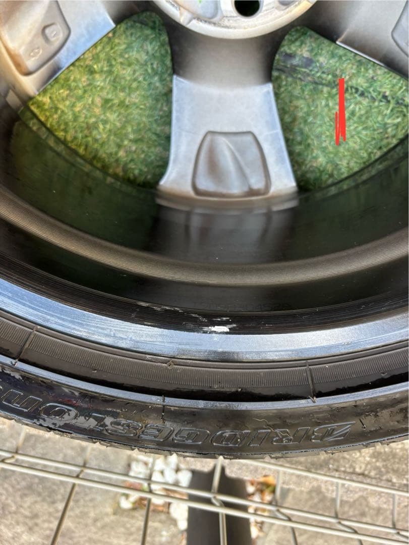 4本セット売り220系クラウンタイヤ・ホイールセット 225/45R18