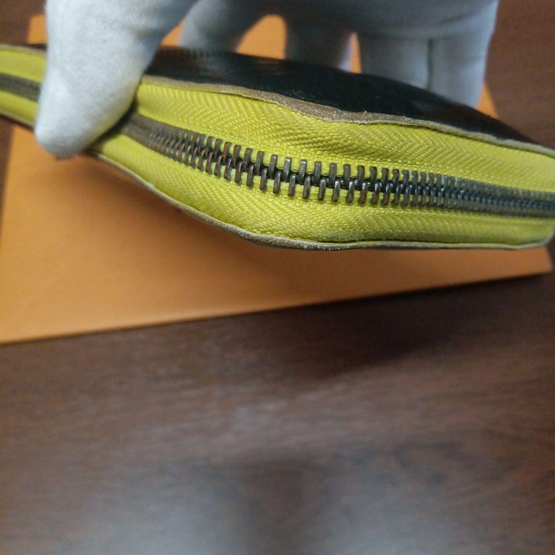 ルイ・ヴィトン。訳あり良品、アンフィニダミエ、ヴェルティカルジッピーウォレット