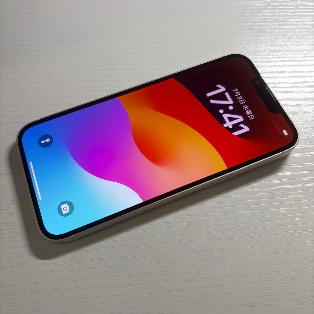 iPhone13 512GB スターライト SIMフリー 極美品
