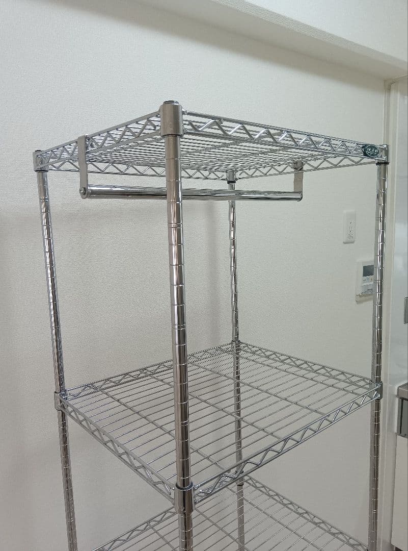 アイリスオーヤマ　ミニワードローブ　スチールラック 　３点【sky mt】