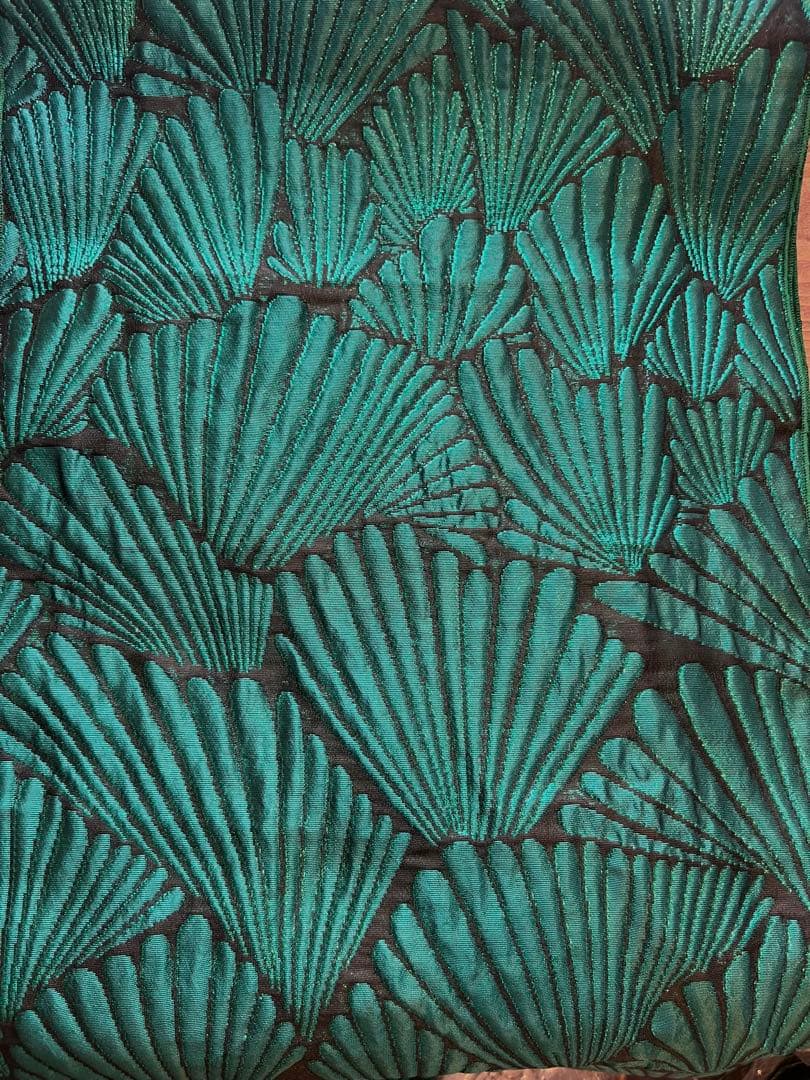 大人兵児帯　翠緑の貝殻　プレゼントにも人気です♪