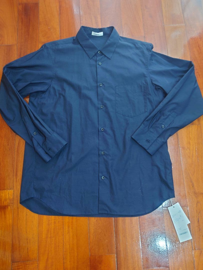 【タグ付き新品】ATON SUVIN BROAD STANDARD SHIRT