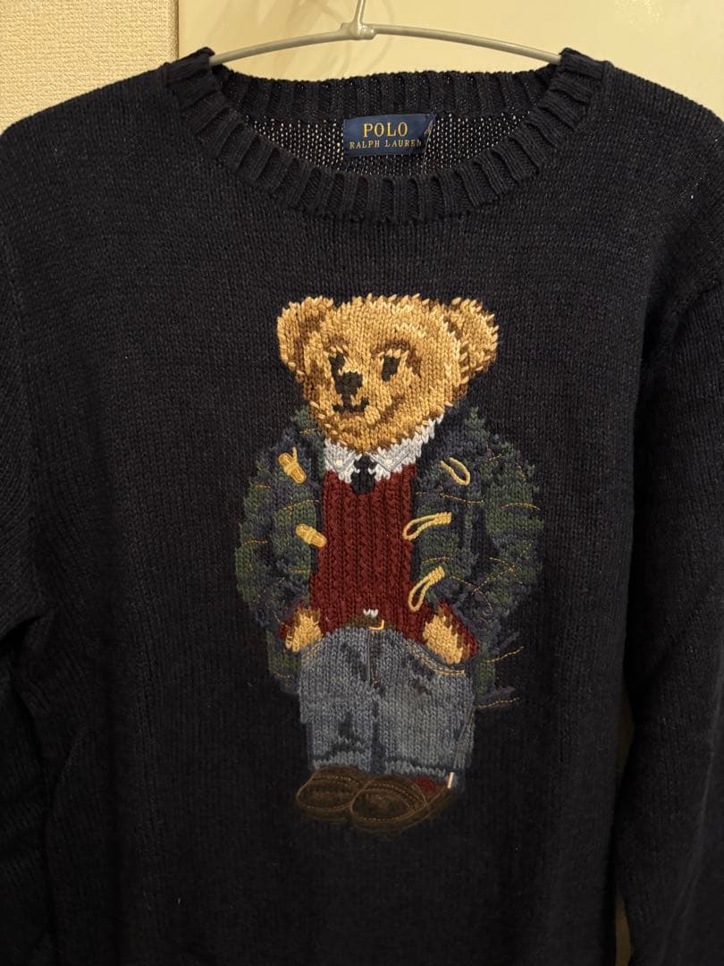 Polo Ralph Lauren ベアセーター ネイビー