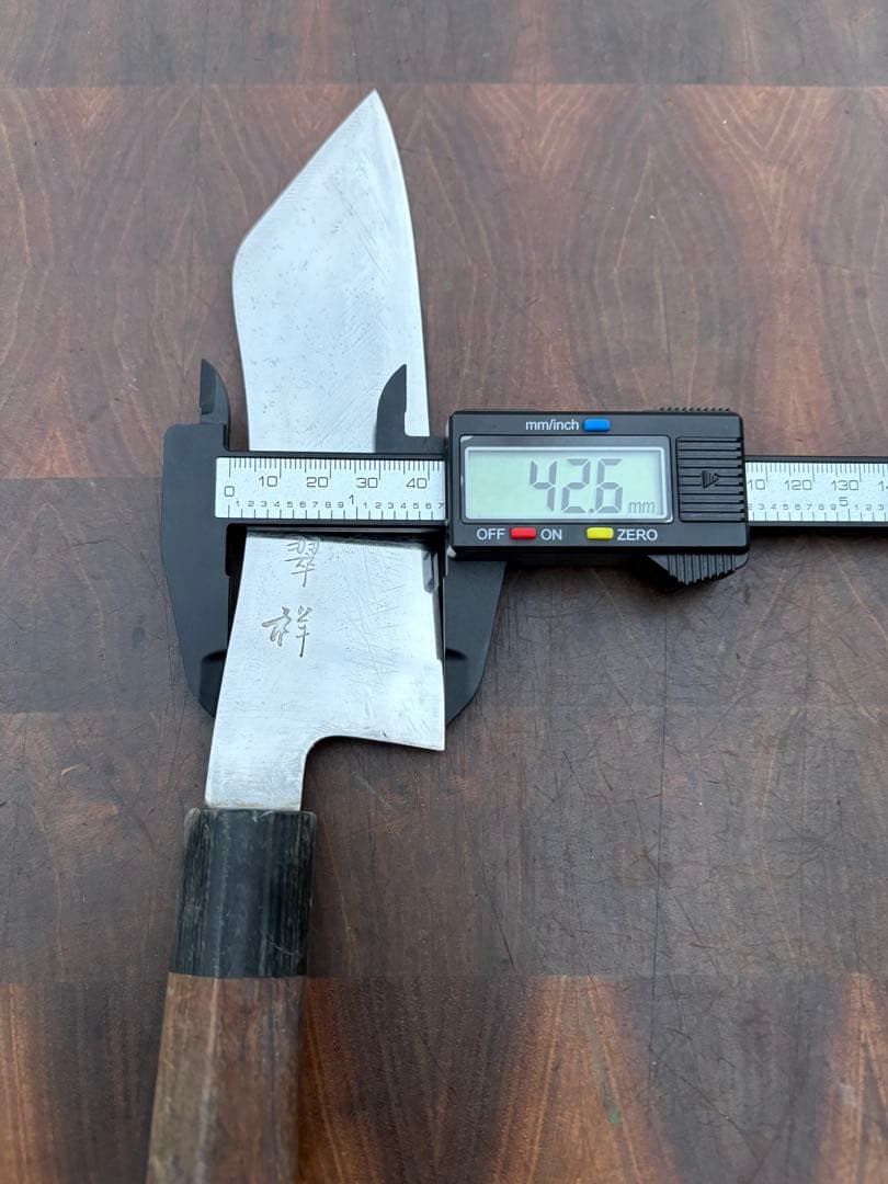 翠祥　筑前　博多包丁(切付) 165mm 洋包丁　特殊鋼　ステンレス　水牛紫檀柄