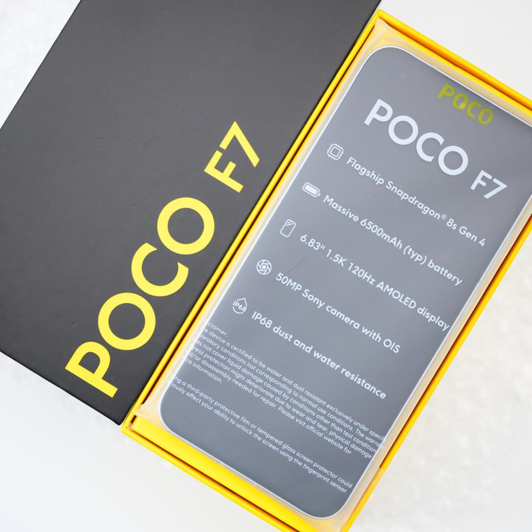 【ほぼ新品】Xiaomi poco F7 12GB/256GB 国内版