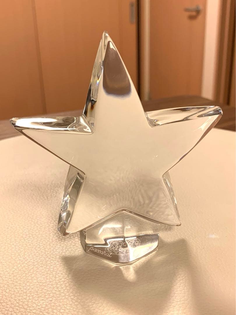 【中古美品】Baccarat　オールドバカラ　フィギュリン　一番星　クリスタル