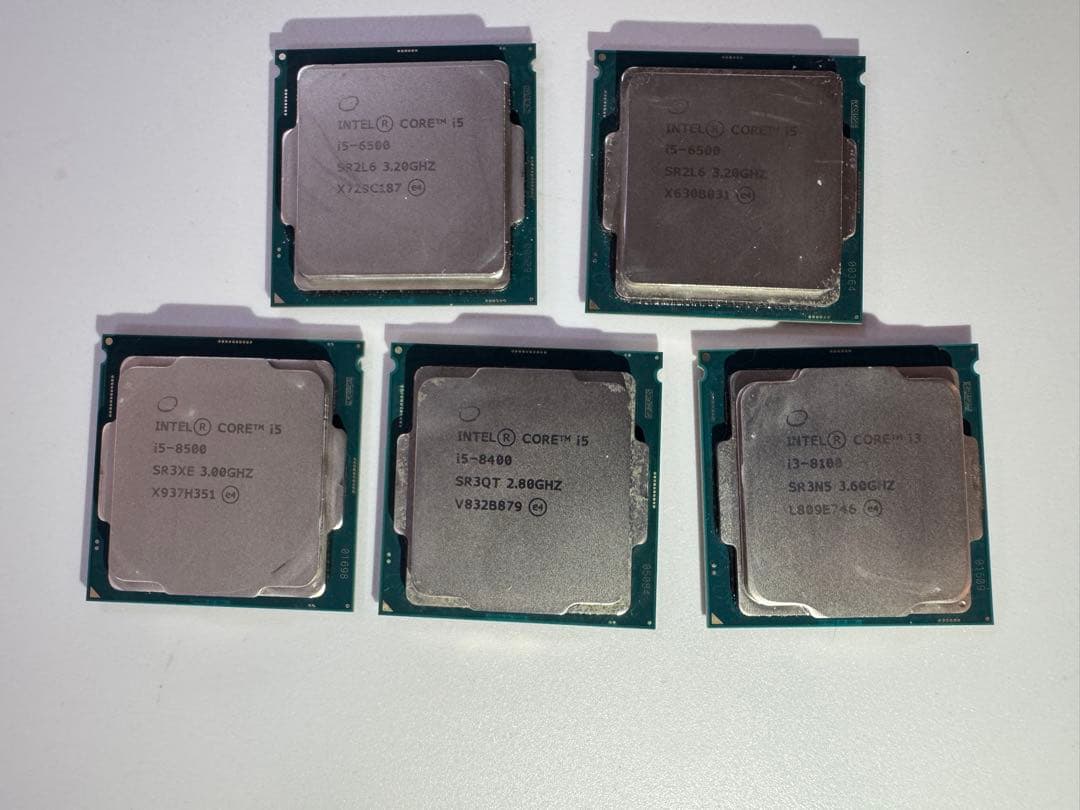 Intel CPU セット 5個
