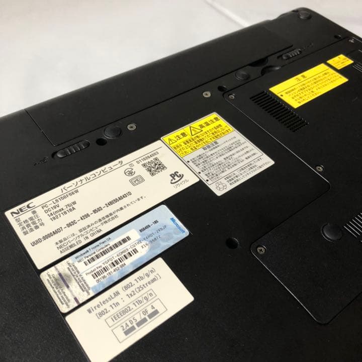その他ノートPC本体 NEC PC