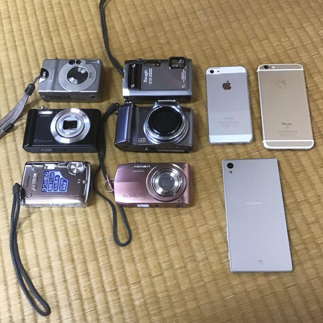 d*2様 デジタルカメラとスマートフォンセット　まとめ売り　ジャンク