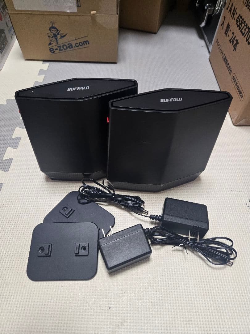 WSR-5400AX6P-BK　バファロ　ルーター【2台】