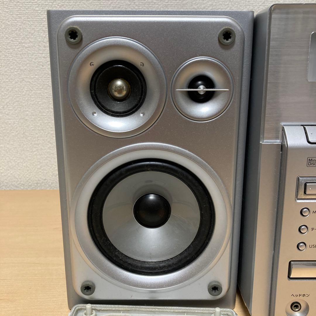 ビクター CD MD カセット レシーバー スピーカーセット