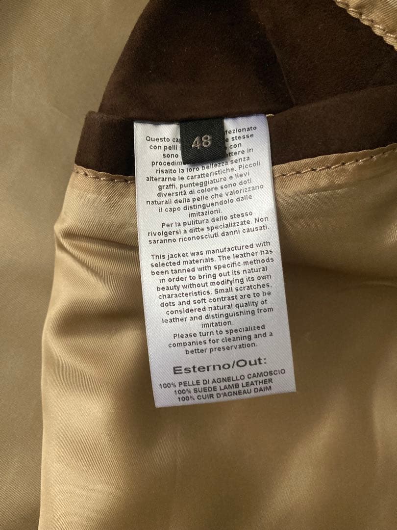 【新品同等】 Ardennes/アルデンヌ レザージャケット シングルライダース