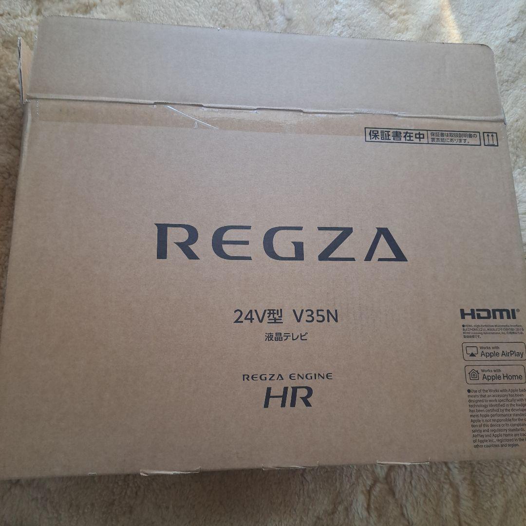 【新品同様】25年製 REGZA 24V35N 24V型ハイビジョン液晶テレビ