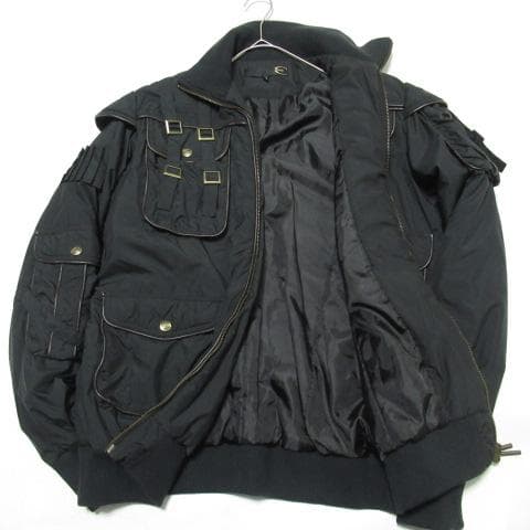 Roberto Cavalli ロベルトカヴァリ アシメデザイン ブルゾン 48