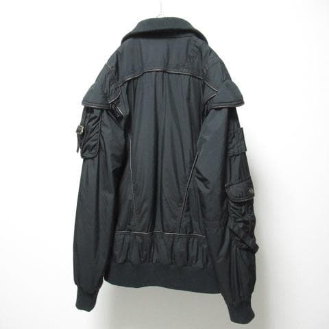 Roberto Cavalli ロベルトカヴァリ アシメデザイン ブルゾン 48