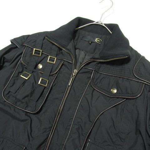 Roberto Cavalli ロベルトカヴァリ アシメデザイン ブルゾン 48