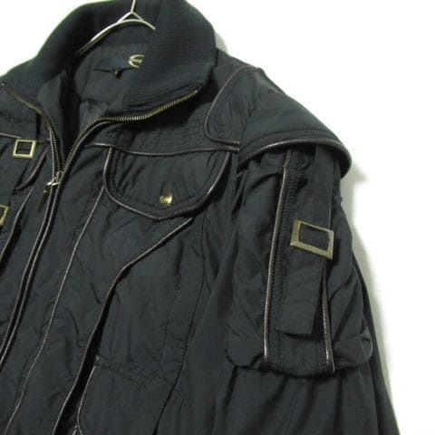 Roberto Cavalli ロベルトカヴァリ アシメデザイン ブルゾン 48