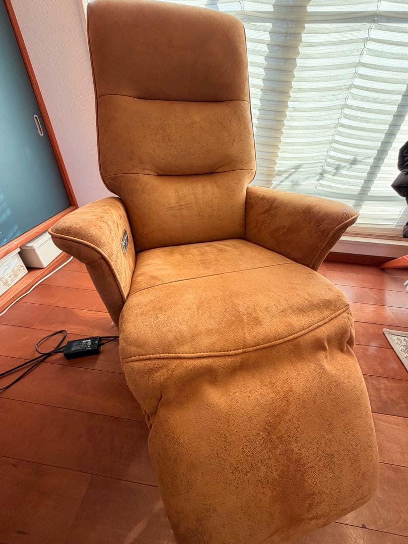 電動リクライニング機能付きソファ