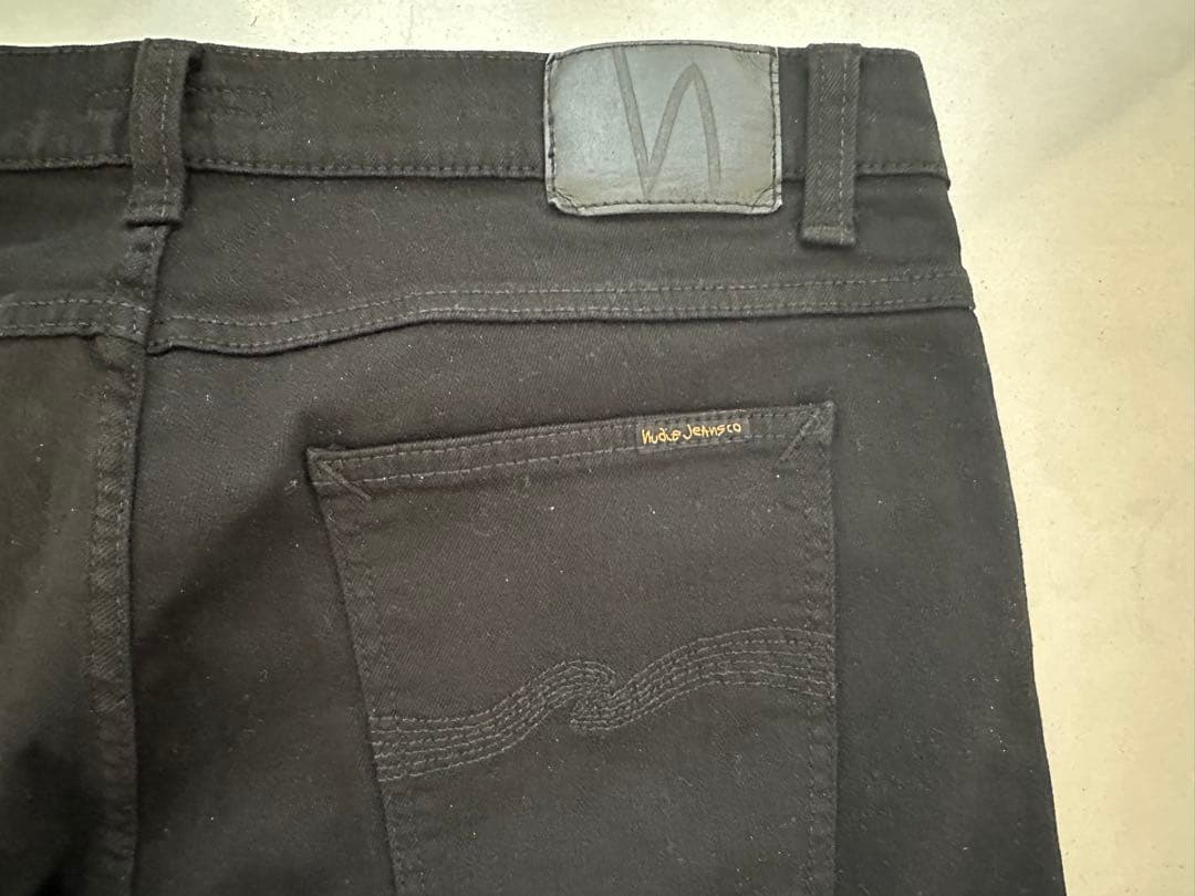 パンツ Nudie Jeans Tight Terry Everblack W38