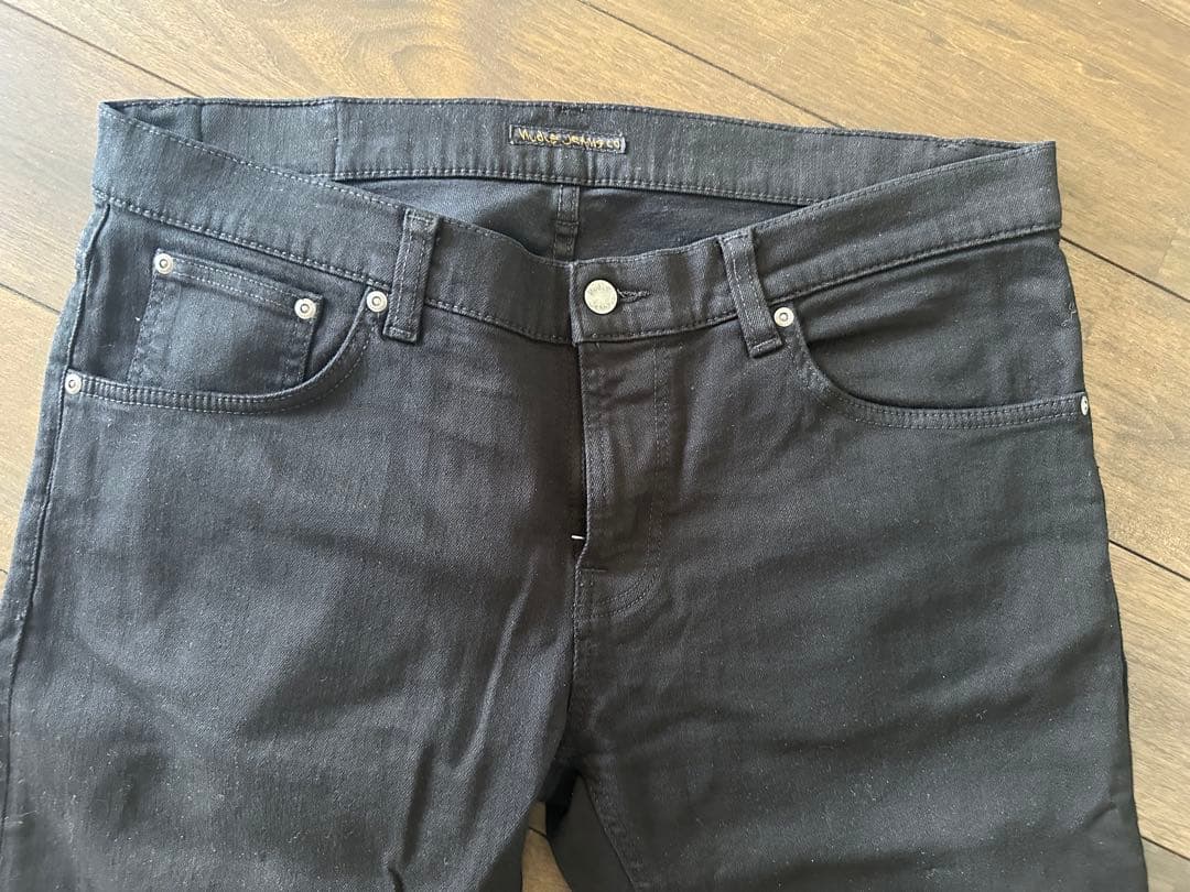 パンツ Nudie Jeans Tight Terry Everblack W38