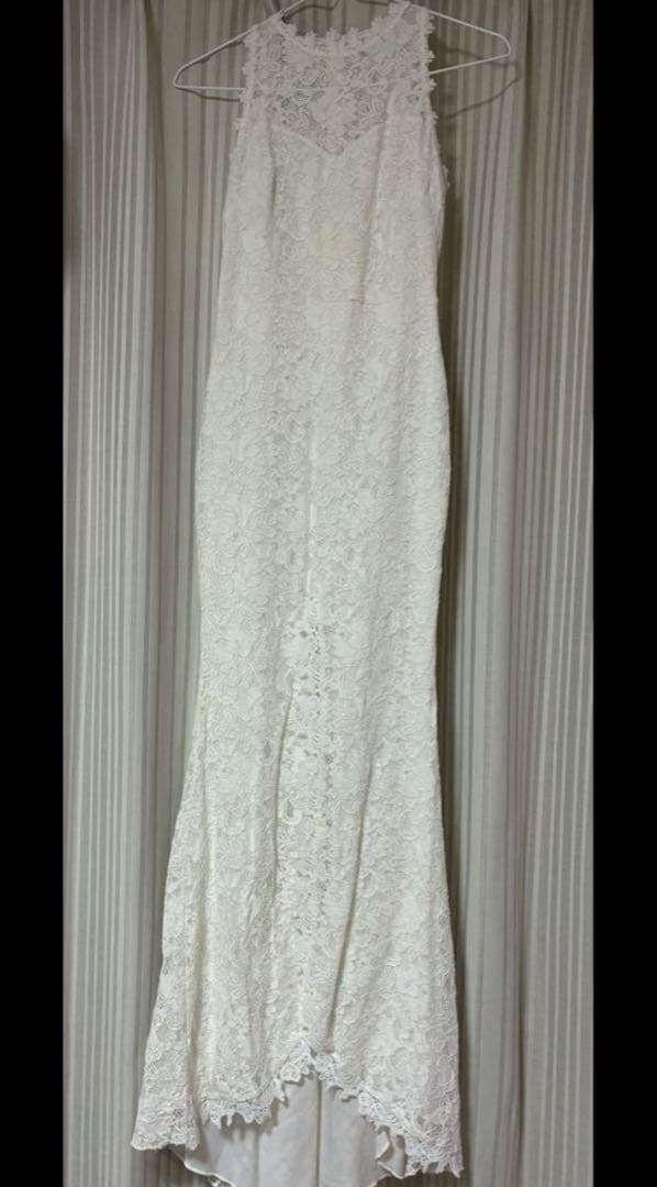 専用　ロングドレス　レース