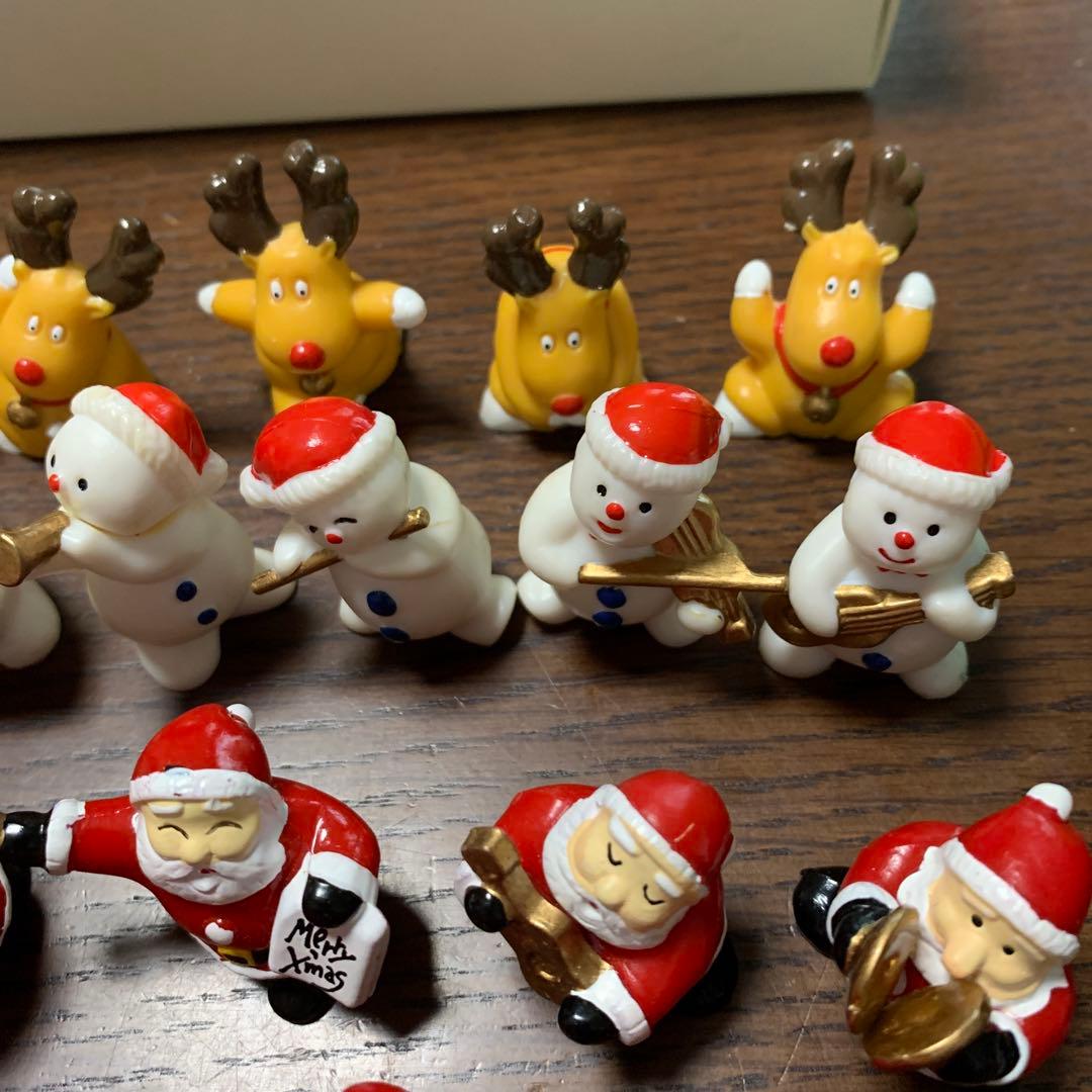 サンタクロース トナカイ雪だるまフィギュア42体 コレクション　クリスマス　置物