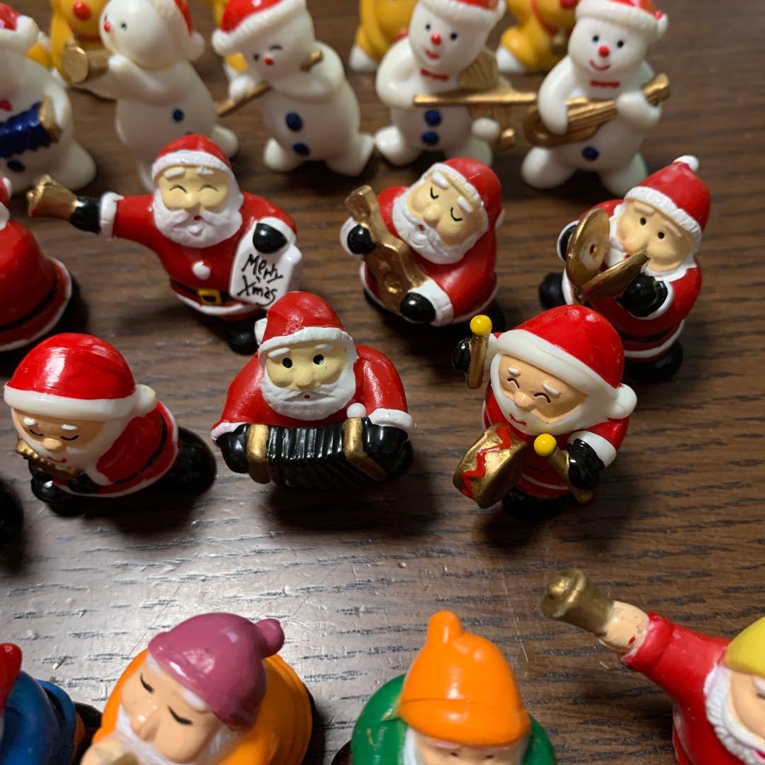 サンタクロース トナカイ雪だるまフィギュア42体 コレクション　クリスマス　置物