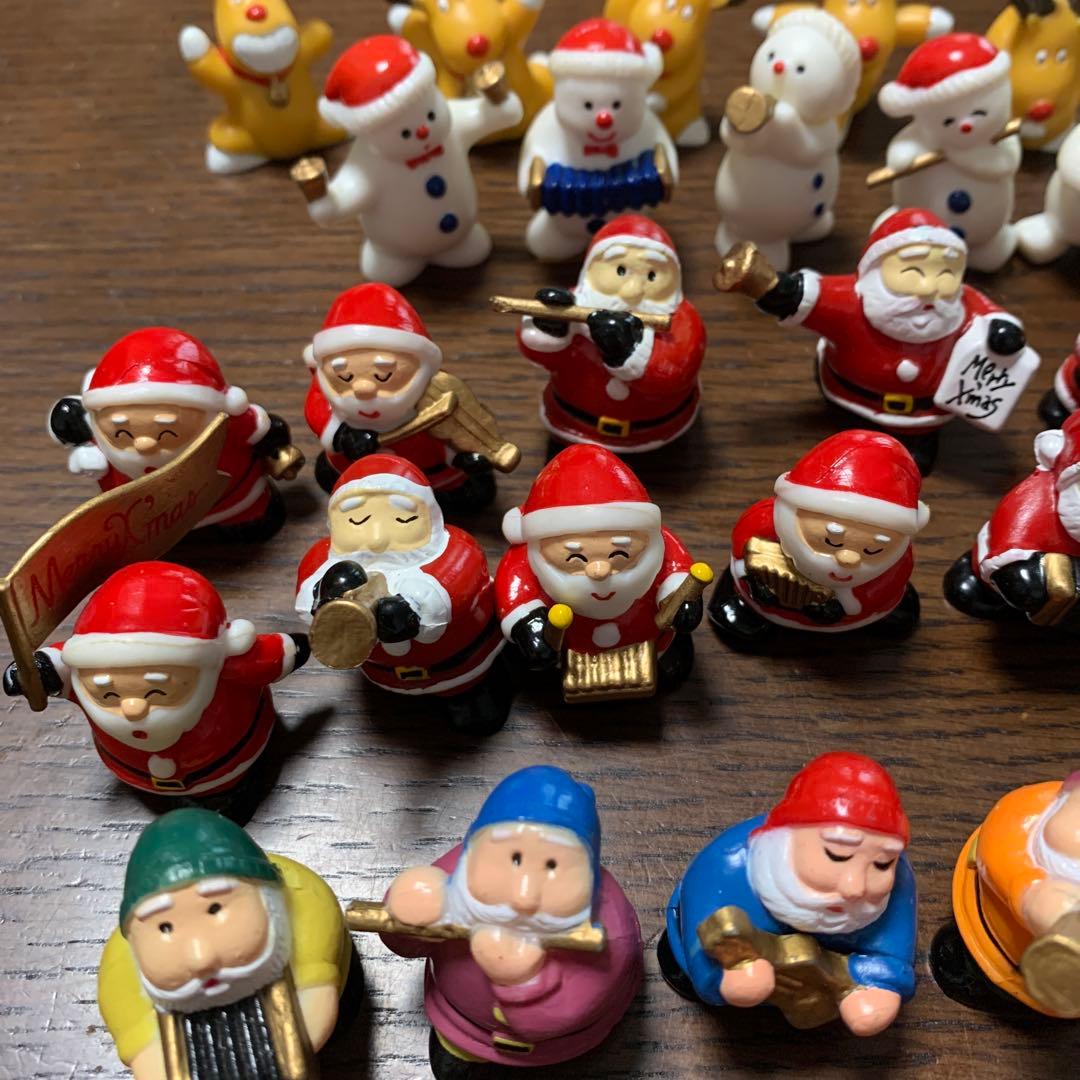 サンタクロース トナカイ雪だるまフィギュア42体 コレクション　クリスマス　置物