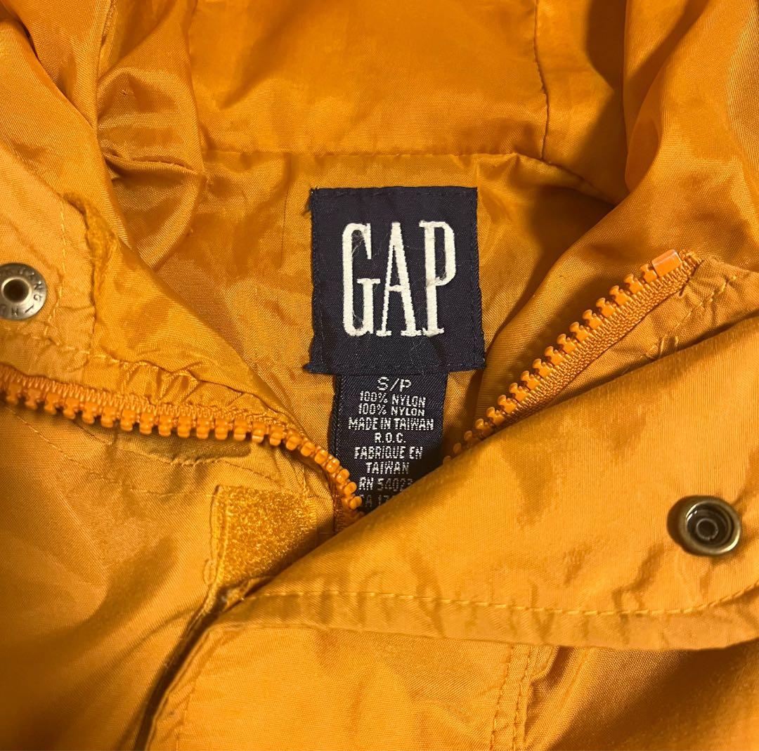 90s OLD GAP スペシャル　マスタード　アノラックパーカー