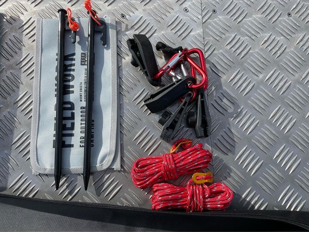 在庫僅か！カーサイドタープ ハイエース バンライフ　車中泊 キャンピングカー