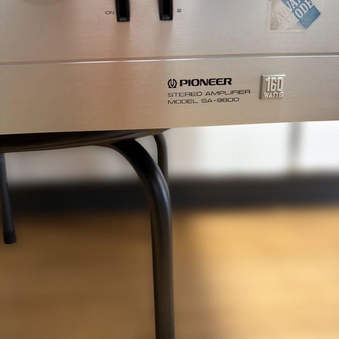 アンプ pioneer model SA-9800