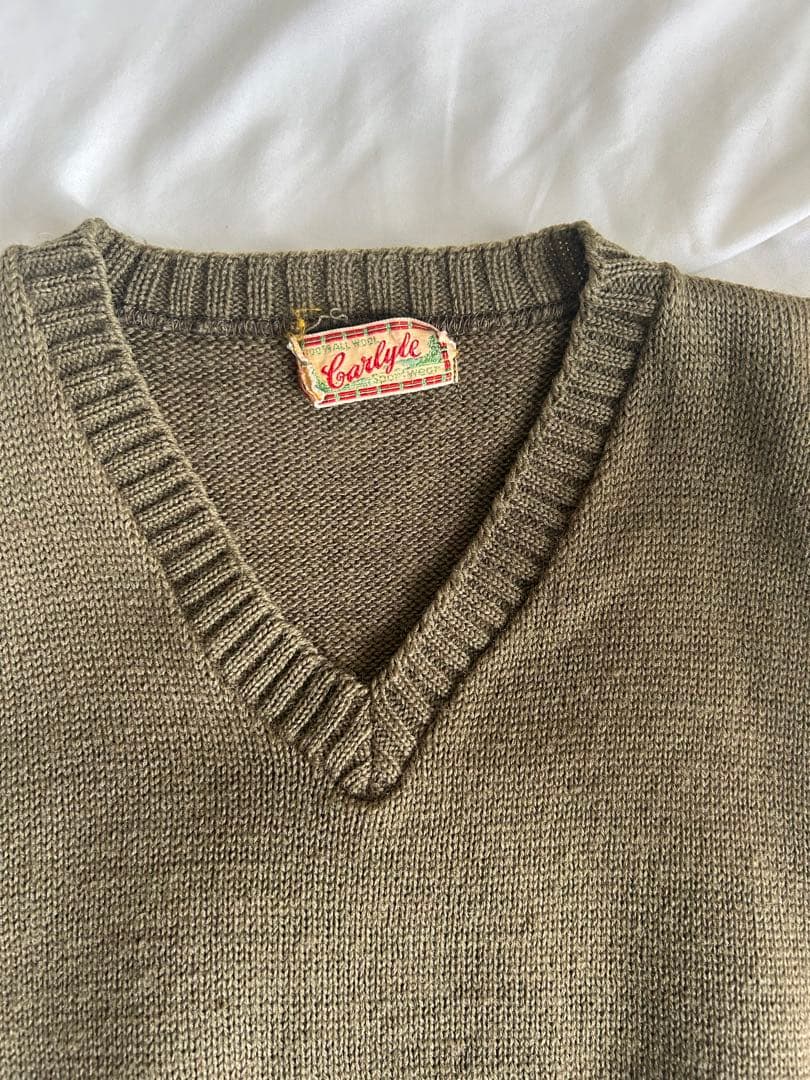 40s アメリカン　レッドクロス　ベスト