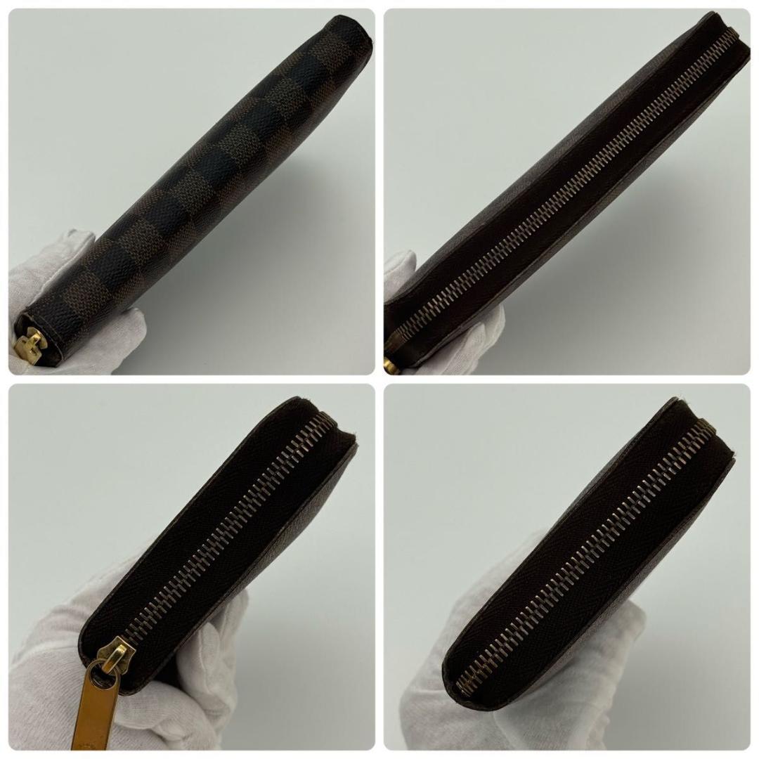 ルイヴィトン【最高級美品】ダミエ　エベヌ　ジッピーオーガナイザー　メンズ　長財布