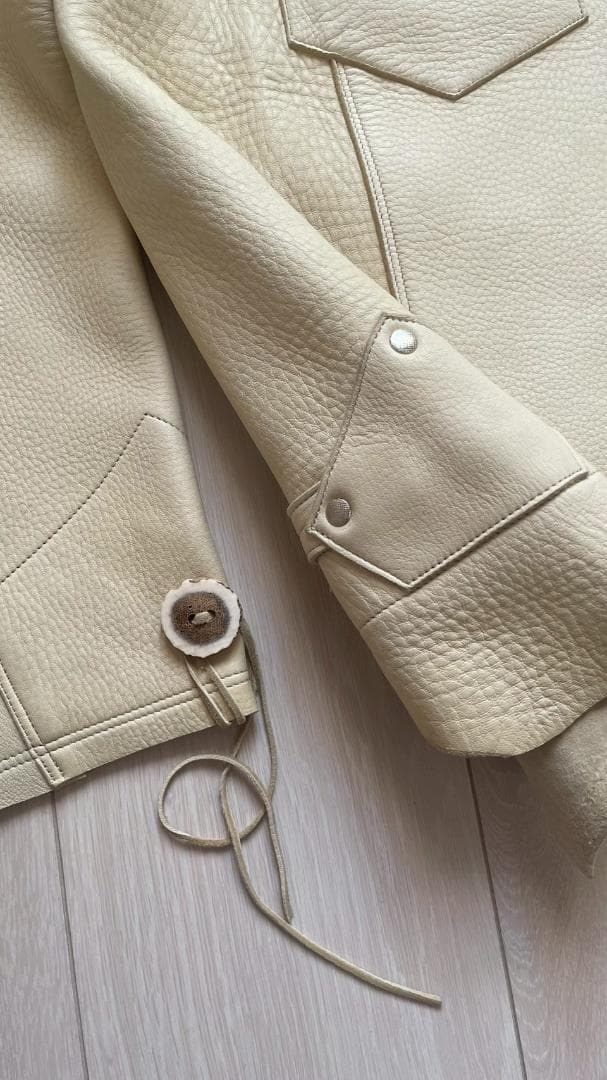 【新品】NICENESS　KANTNER　ディアスキンジャケット（サンプル品）