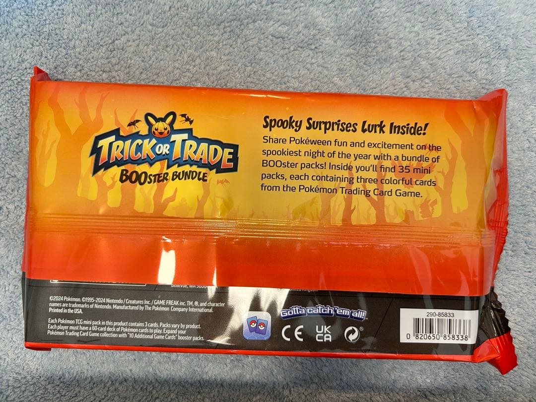 ハロウィン海外 ポケモンカード ポケカTRICKORTRADE 35パック